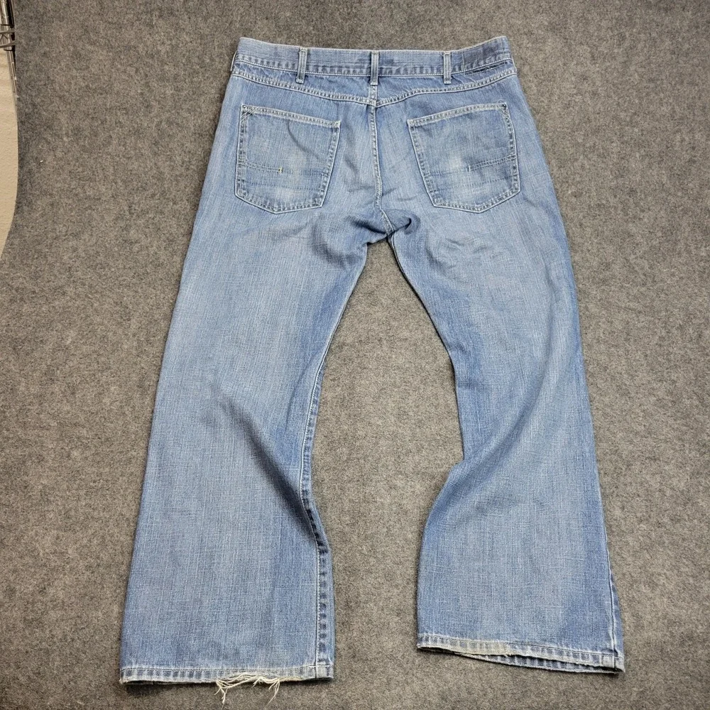 Calvin Klein Jeans Mens 38X32 Denim Streetwear Grunge Americana Straight Leg